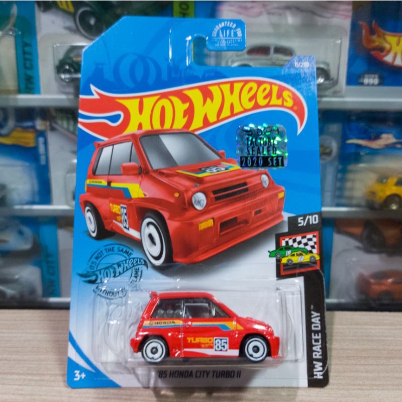 Hot Wheels 85 Honda City Turbo II Red - Factory Sealed