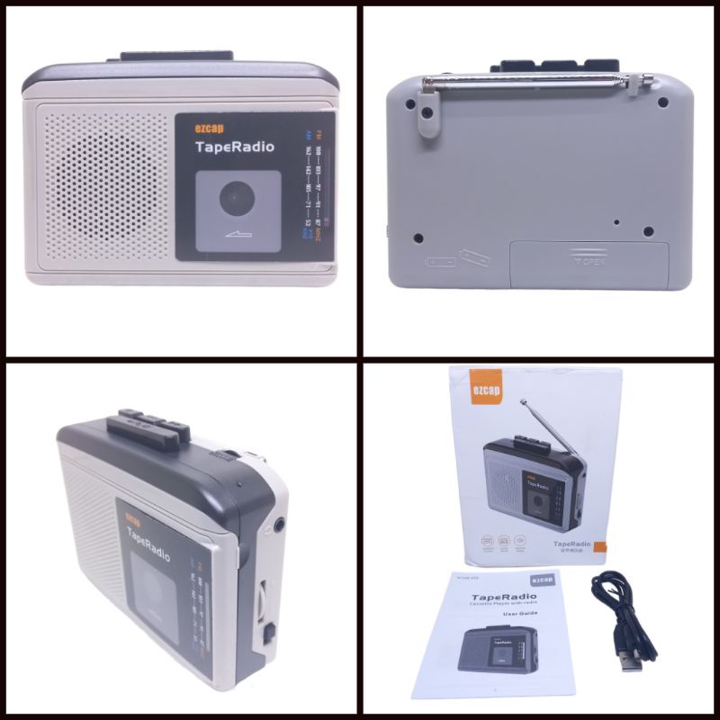 walkman EZCAP tape radio FM AM cassette media player portable musik kaset pita