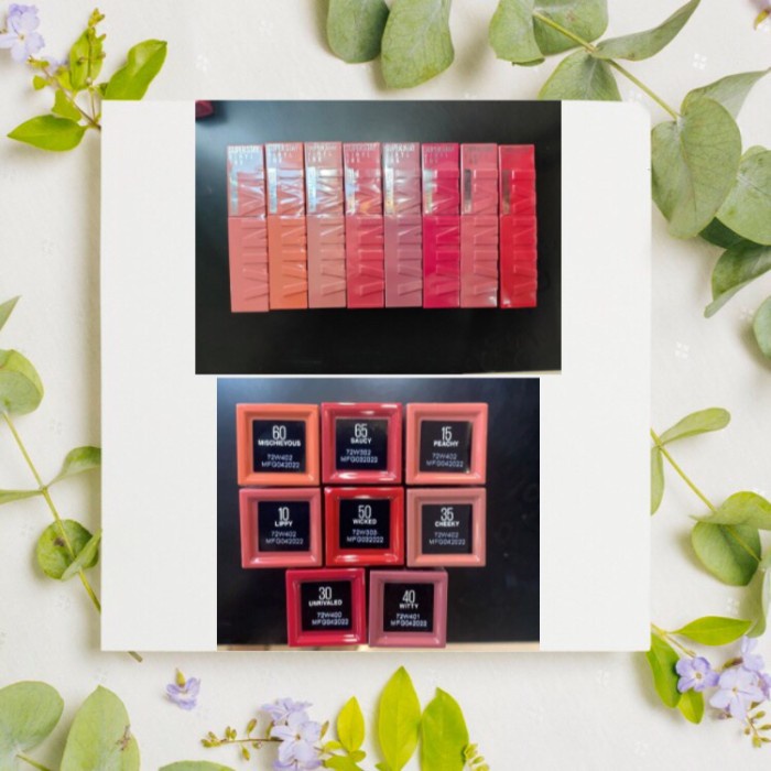 Maybelline Superstay Vinyl Ink Asia Turki Eropa USA ORIGINAL - 35Cheeky