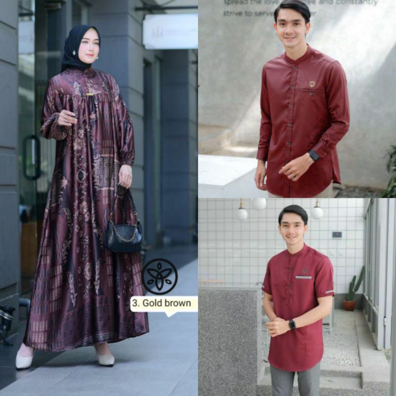 A Couple Amora Dress Raya Lebaran Gamis Dior Ny Baju Koko Toyobo Import