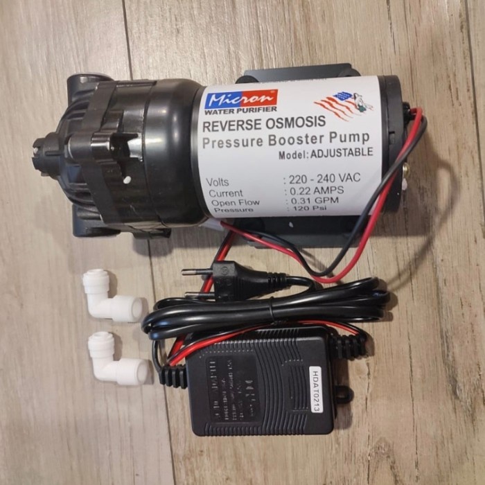 BOOSTER PUMP MICRON 24V + ADAPTOR