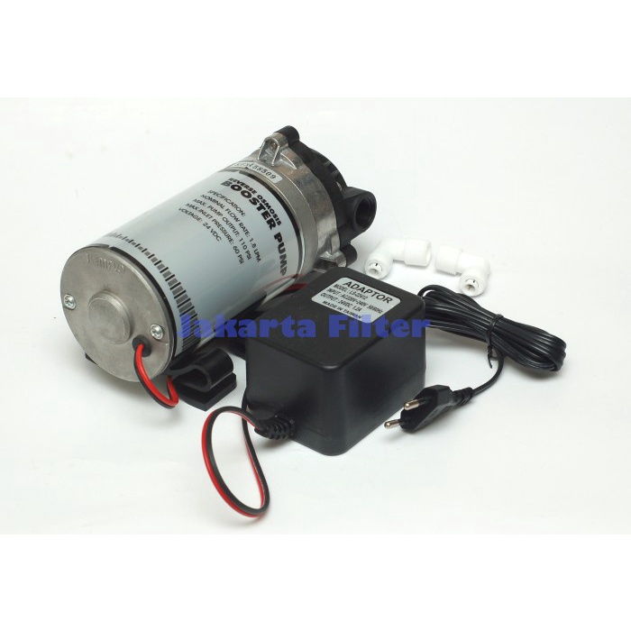BOOSTER PUMP KEMFLO 24V RO + ADAPTOR