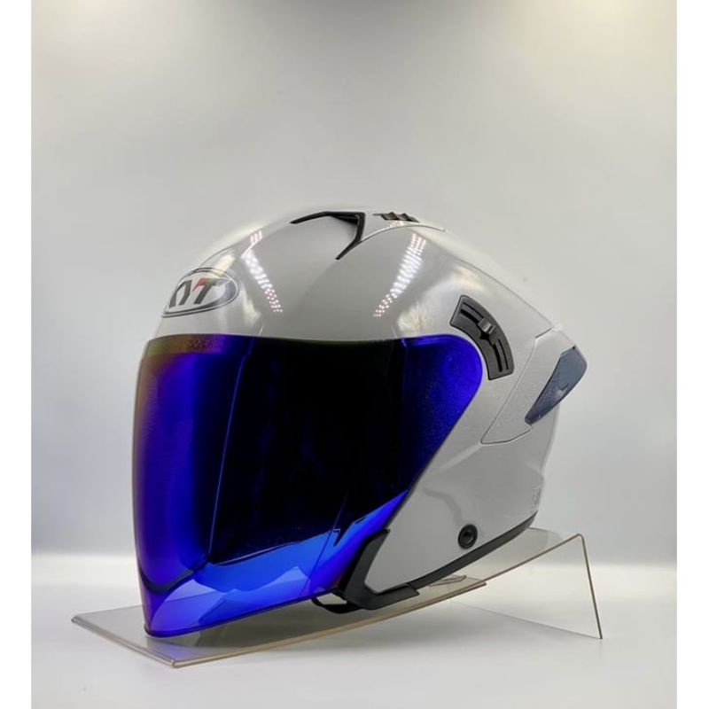 HELM KYT NFJ GREY PAKET GANTENG