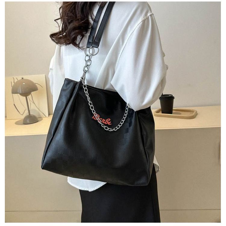 Sera 2023 new simple niche handbag large capacity portable all-match shoulder bag retro popular casual tote bag