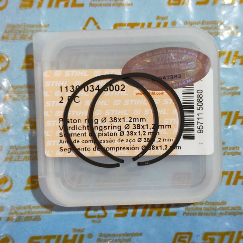 Ring piston stihl untuk mesin chain saw stihl  MS-180 original stihl