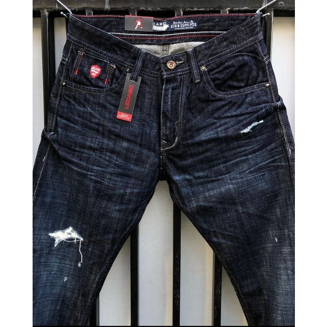 Celana jeans lecaso-Celana panjang pria