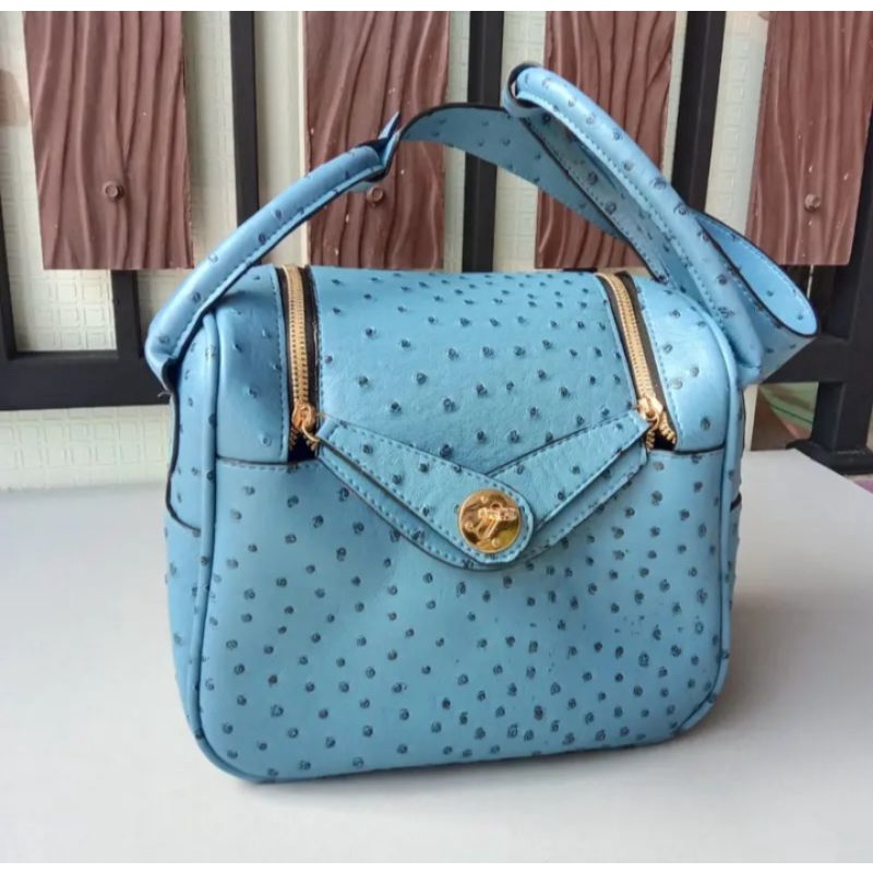 Tas Viral Lindy Bag Premium Import Motif Kasuari Tas Selempang Kekinian