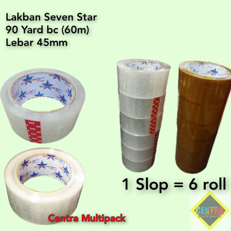 LAKBAN 90 YARD 45MM ISOLASI TAPE MURAH