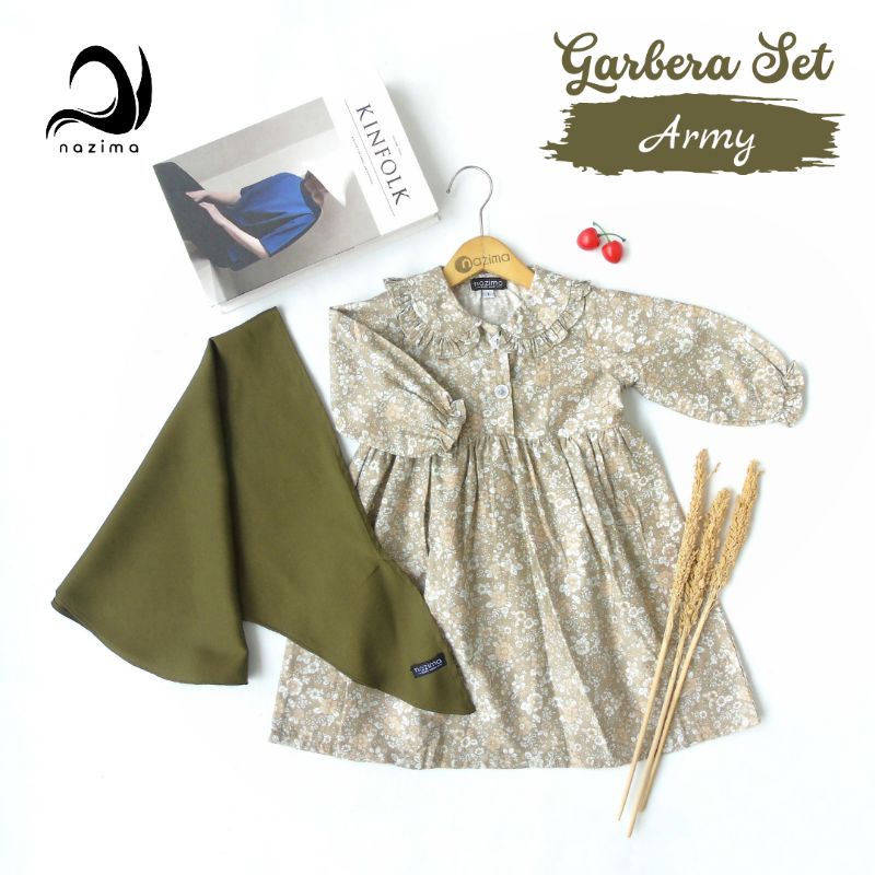 Nazima Gamis Anak Garbera Set-3