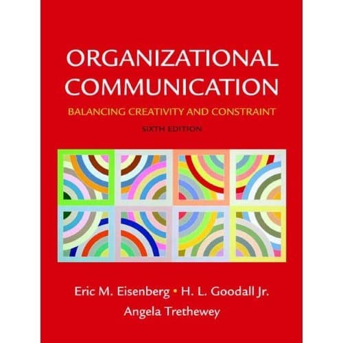 

Organizational Communication: Balancing Creativity and Constraint