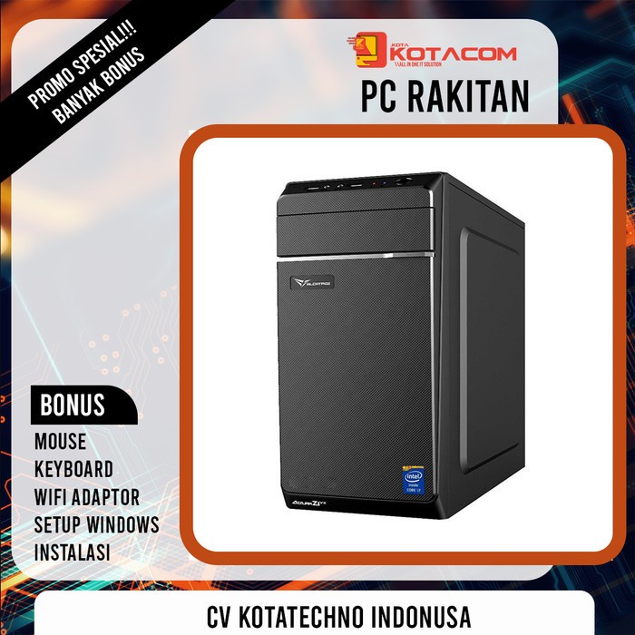 

Buku - PC rakitan i5 ram 4gb hdd 500gb Rakit PC CPU Rakitan