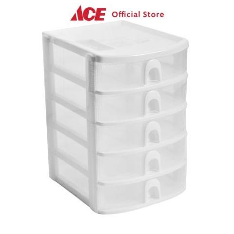 

New Ace - Stora Laci Penyimpanan 5 Tingkat - Putih Limited Edition
