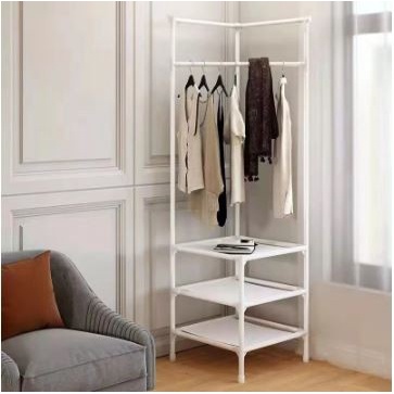 hanger Rak gantung serbaguna stand hanger rak baju portable lemari pakaian(B5X4) stand hanger aesthe