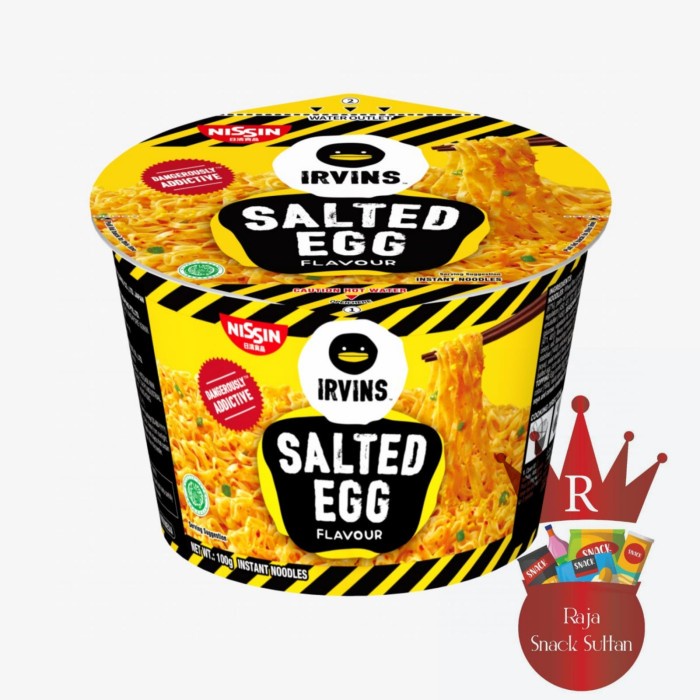 

Nissin Irvins Salted Egg Noodle