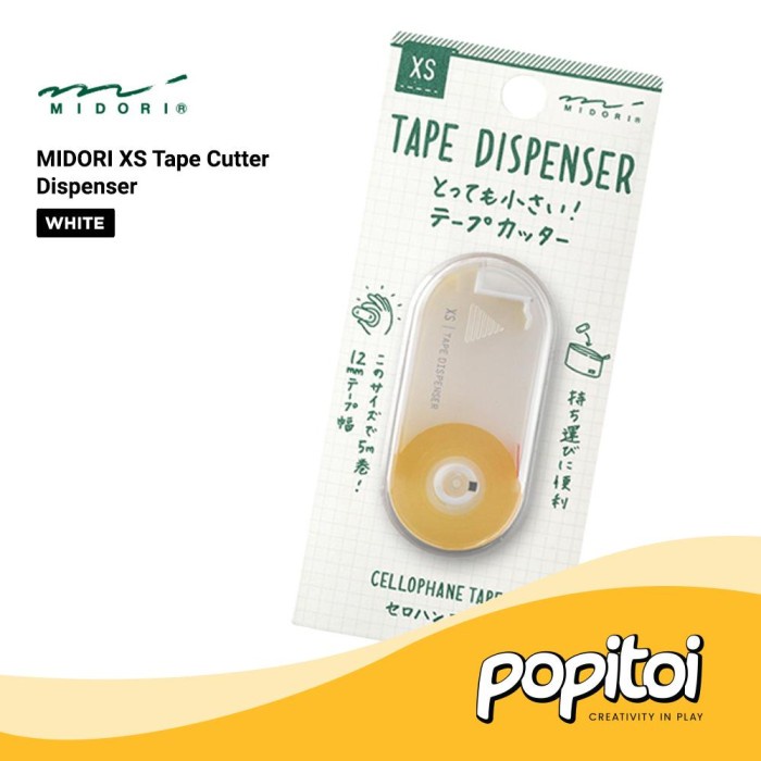 

BRG BARU MIDORI XS Tape Cutter Dispenser Pemotong Isolasi Selotip Mini