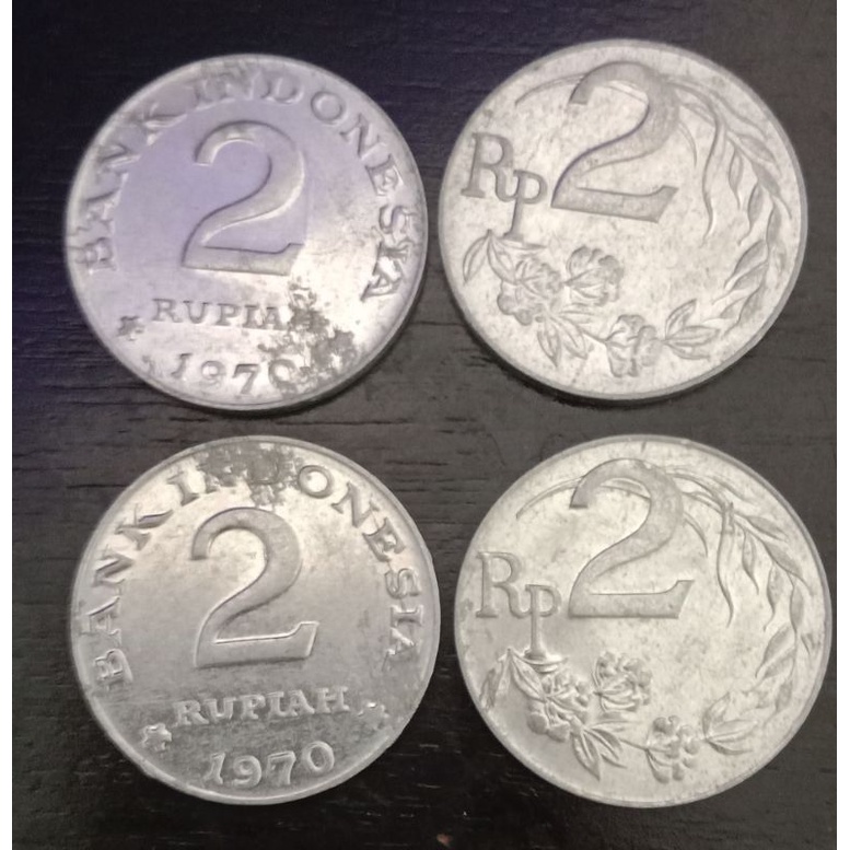 UANGKUNO 2 RUPIAH THN 1970