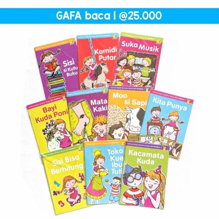 Terlaris Gafa Baca Seri 1 Buku Belajar Membaca Anak Buku Cerita