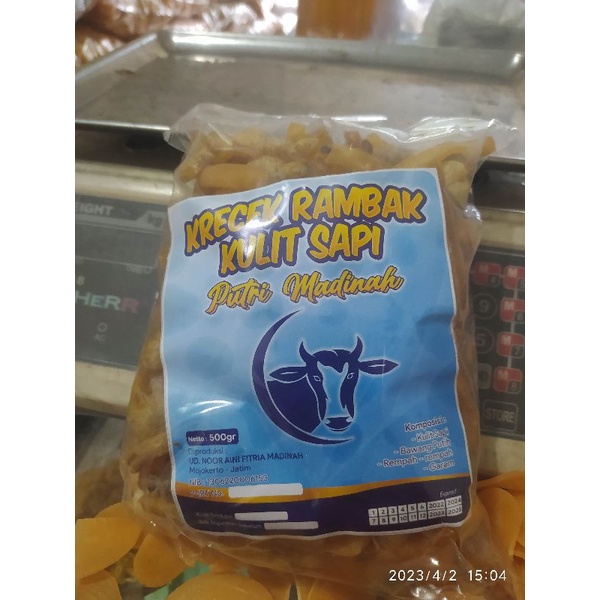 

krupuk rambak sapi mentah 500gram