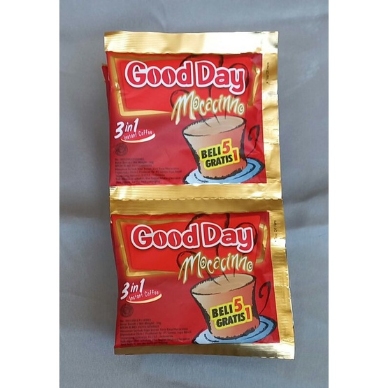 

Good day Moccacino renceng isi 10 x 20gr