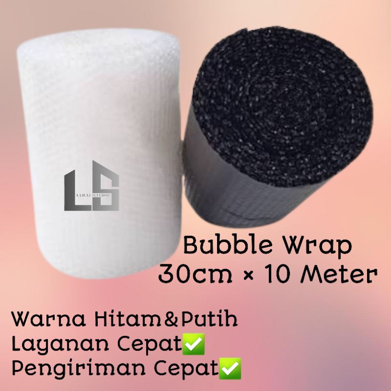 

BUBBLE WRAP 10 METER x 30 CM (PROMO TEBAL)