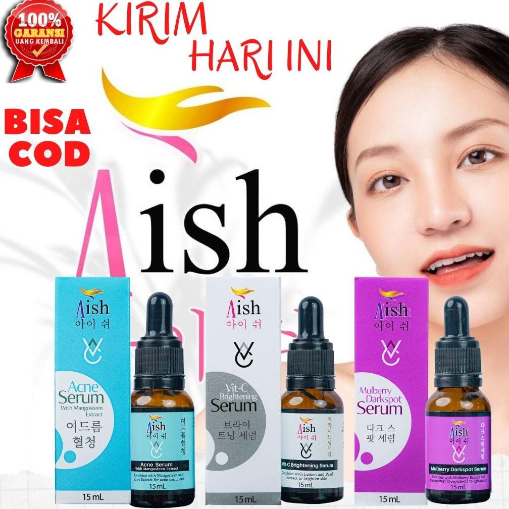 BISA COD  AISH SERUM ORIGINAL KOREA WAJAH BPOM ORI AIS SKINCARE ASLI ALA WANITA KOREA