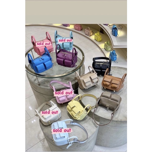 Tas Little Bunny Brick 18 Leather / Little Bunny Bag Kulit Asli Original Thailand / Littlebunny Bric