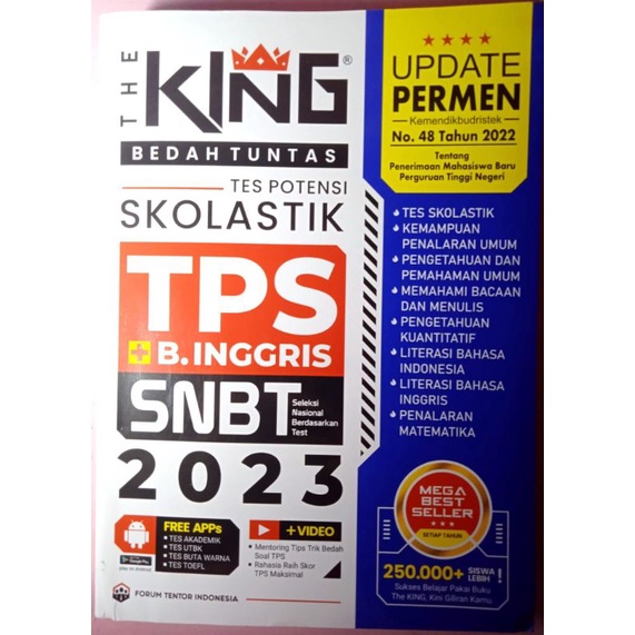 preloved the king snbt 2023 7 subtes