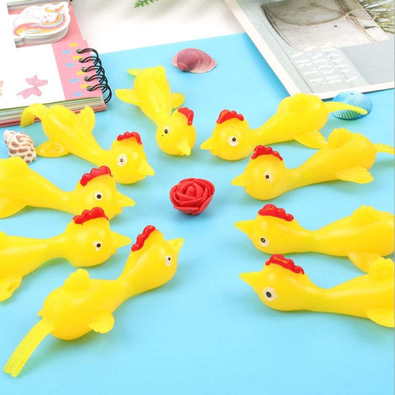 Mainan Anti Stres Mainan Ayam Tembak Ketapel Ayam Mainan Lucu