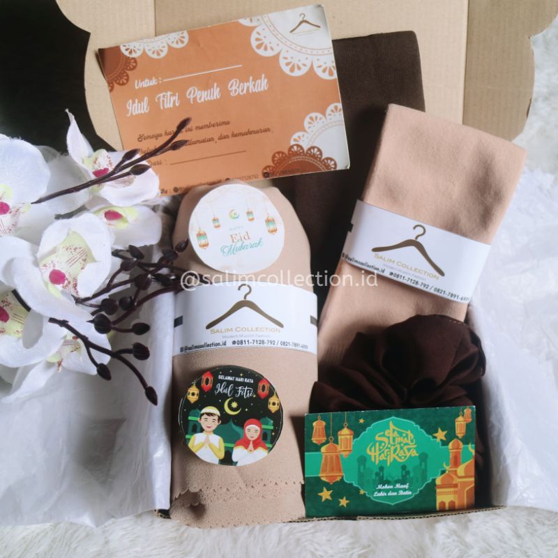 

Hampers idul fitri/ gift box/ hampers muslimah