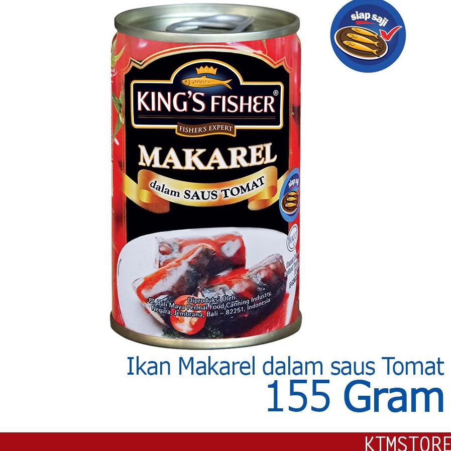 

Jangan ketinggalan v2V6hKing's Fisher makarel mini saus Tomat Makanan Kaleng 155 g kings fisher