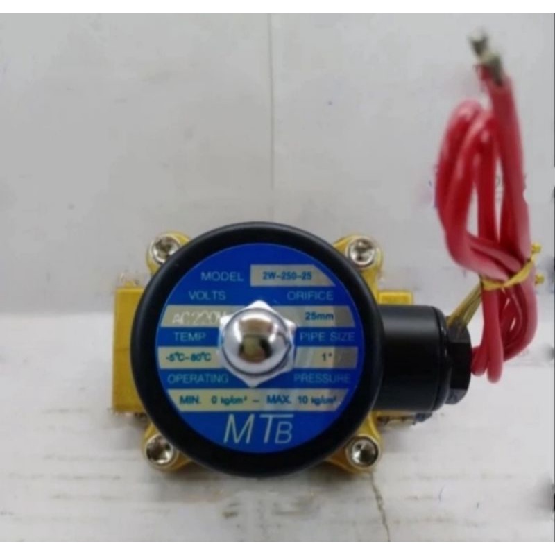 Solenoid Valve 2 WAY 2W-250-25