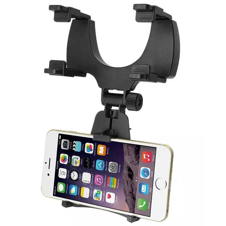 Zensime Rear Mirror Smartphone Mount Car Holder - C-001