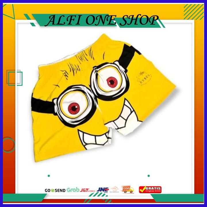BOXER DORAEMON BOXER MINION BOXER SPONGEBOB BOXER TAZMANIA BOXER MOTIF BAHAN BERKUALITAS TINGGI 