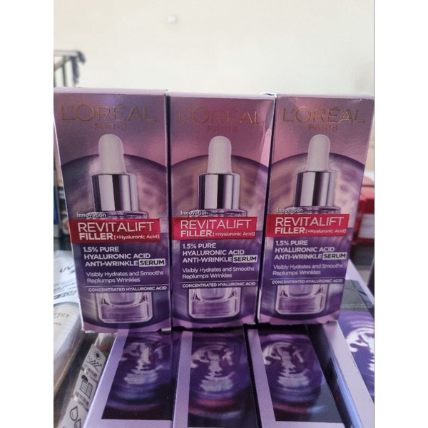 Loreal Revitalift Filler HA 1.5% pu Hyaluronic acid anti Wrinkle Serum