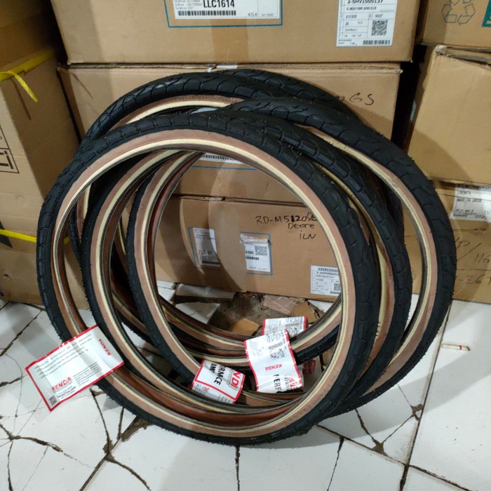 Terlaris Ban Luar 20 X 1.50 Kenda Kwest Tan Skinwall K193 Sepeda Lipat 20" 406