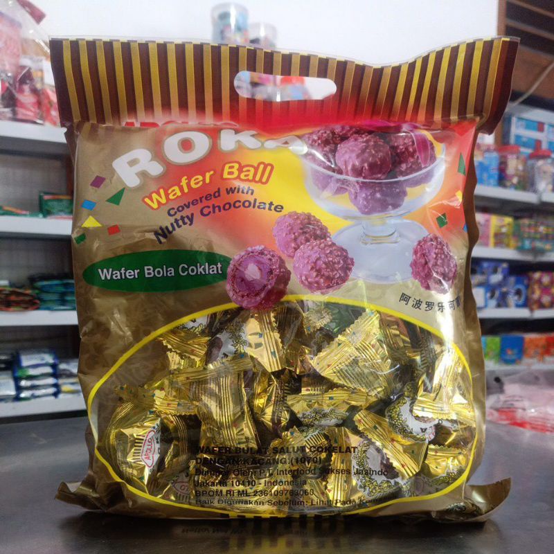 

Roka Wafer Ball 300g isi 50pcs