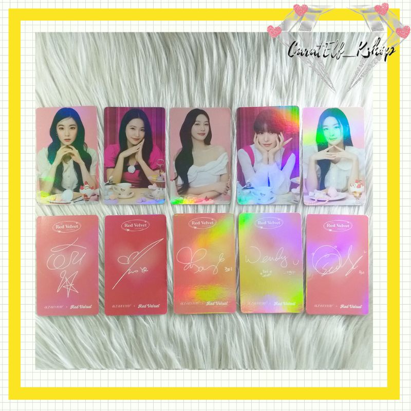 PHOTOCARD AZARINE X RED VELVET