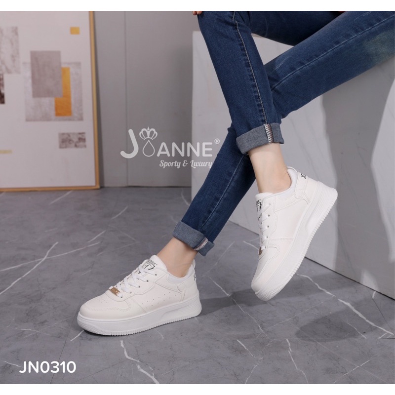 [ORIGINAL] JOANNE Leather Sport Sneakers Shoes Wanita #JN0310