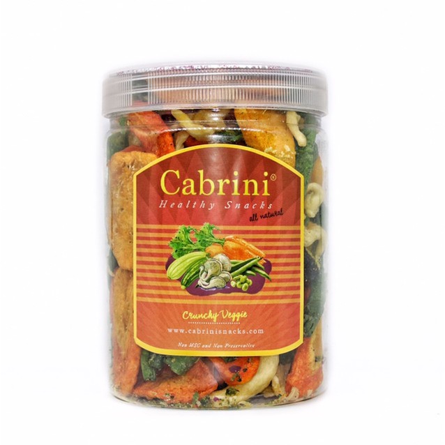 

Terlaris Cabrini Healthy Snacks - Crunchy Veggie (Small) Keripik Sayur Premium