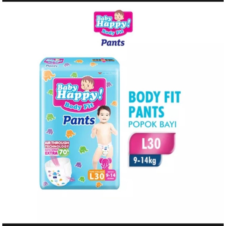 Baby happy L 30 pampers