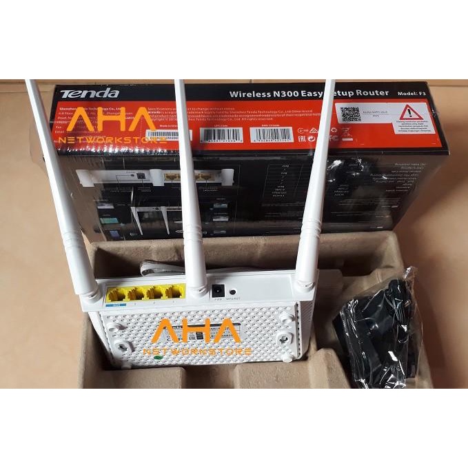 TENDA F3 WIRELESS ROUTER N300