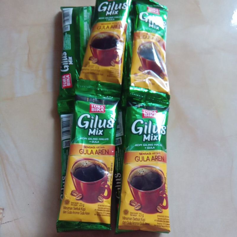 

Kopi Torabika GILUS MIX Sensasi Aroma Gula Aren 23 Gram Sachet Eceran