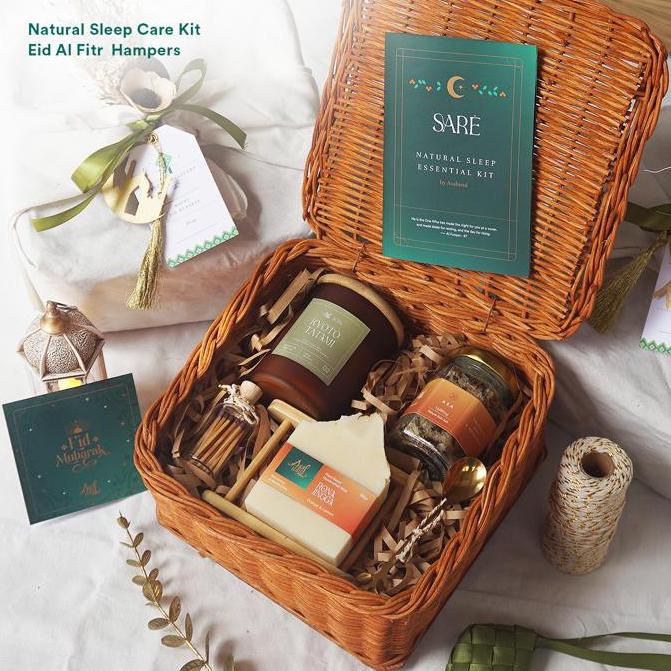 

Hampers Lebaran Premium | Parcel Idul Fitri Candle Sabun Natural Hanabion_Shop