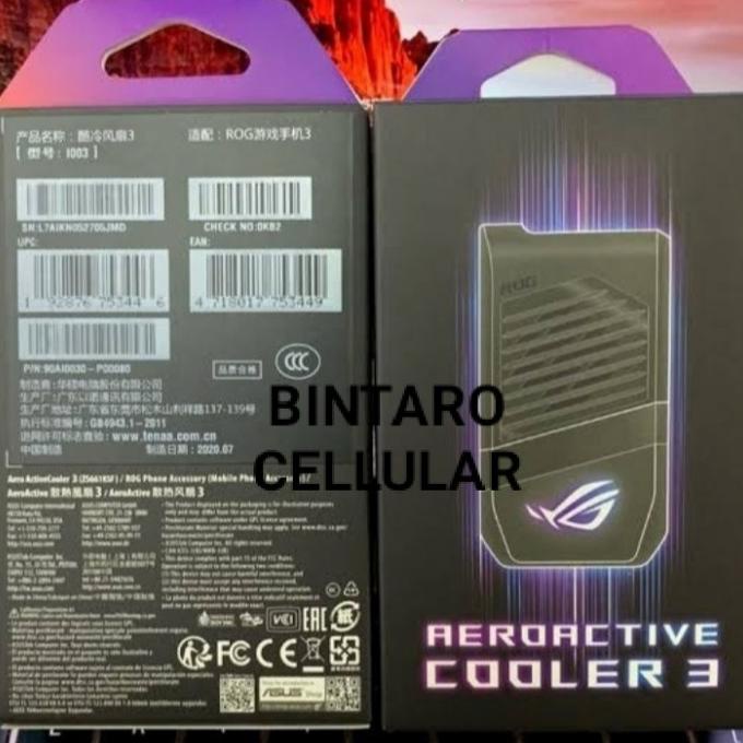 AEROACTIVE COOLER 3 for Asus ROG Phone 3 2 Cooling Aero Active ROG III - Second Fullset usr04