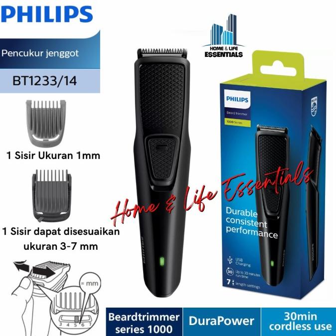 Alat Cukur Philips BT1233 Electric Shaver Cukuran Kumis Jenggot Philip