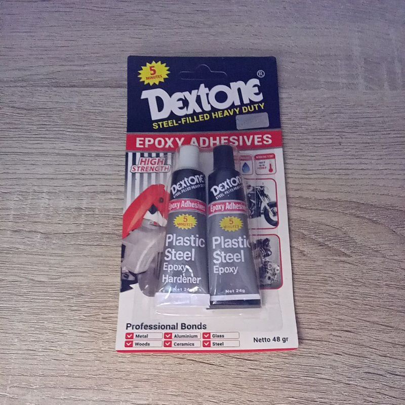 

lem besi dextone / lem epoxy dextone 5 menit