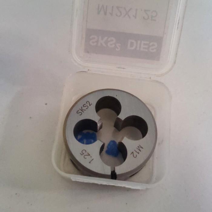 Terlaris Pvc Mata Senai M12X1.25 Baut 17 | Adjustable Round Dies Senai M12X1.25