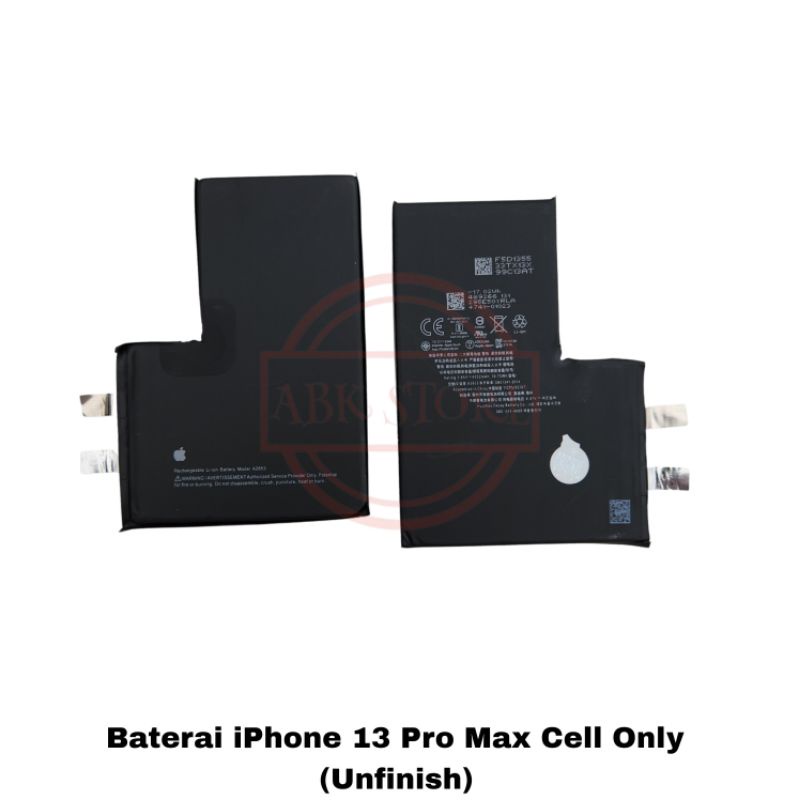 Baterai Battery iPhone 13 / 13 Pro / 13 Pro Max Cell Only / tanpa soket (Unfinish)