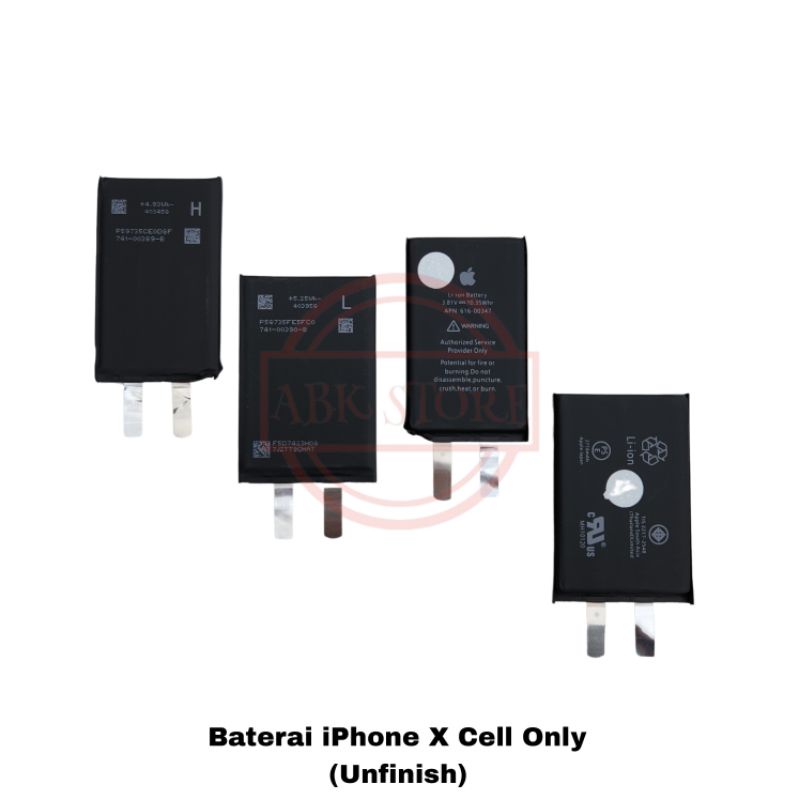 Baterai Battery iPhone XR / iP X Cell Only / Tanpa Soket (Unfinish)