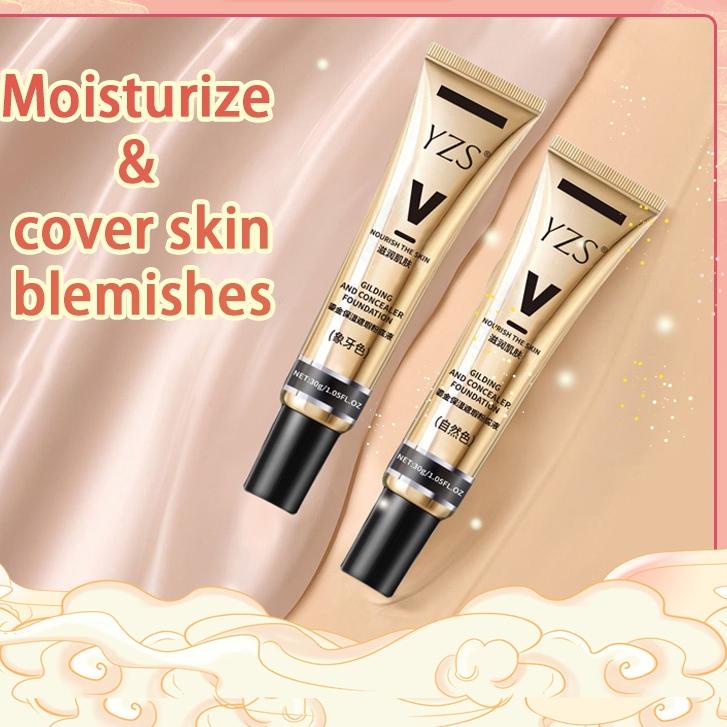 kodeG1s6R Paling Bagus Sunscreen YZS Light Concealer Foundation Cair Tahan Air Untuk Makeup Wanita k